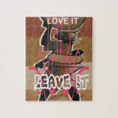 Het leven van vrouwen en kinderen is niet eerlijk, legpuzzel (Verticaal)