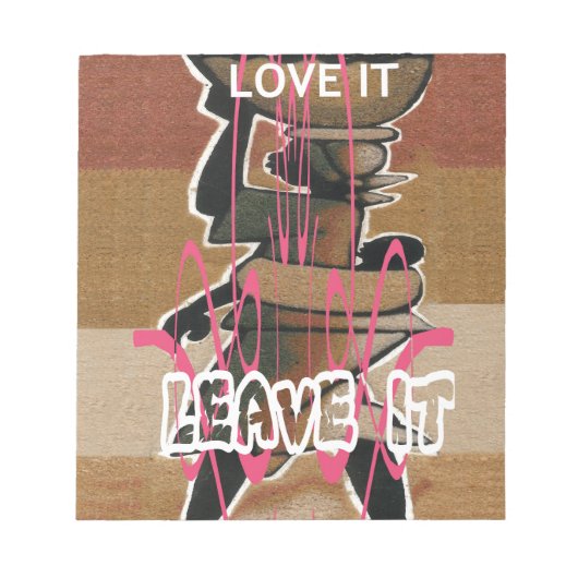 Het leven van vrouwen en kinderen is niet eerlijk, notitieblok (Voorkant)