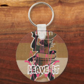 Het leven van vrouwen en kinderen is niet eerlijk, sleutelhanger (Voorkant)