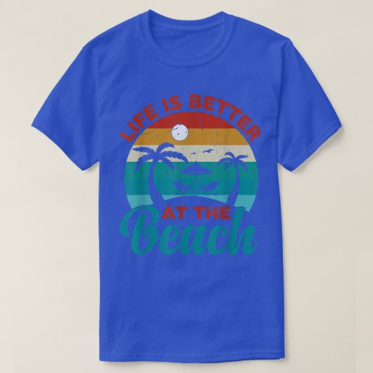 Het leven van vrouwen met een omkeerbare zomervaka t-shirt (Design voorkant)