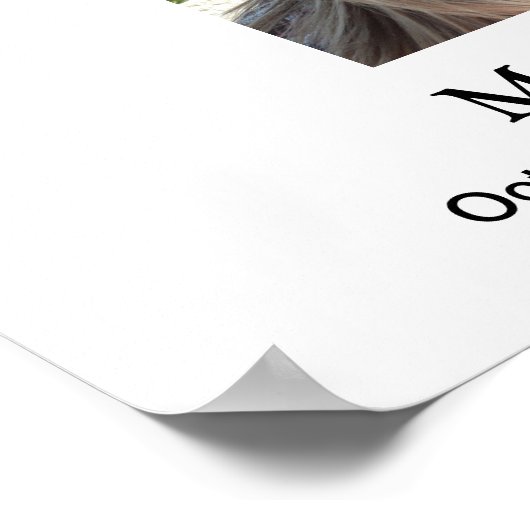 Het leven vieren 16x20 Funeral Poster (Hoek)