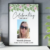 Het leven vieren 16x20 Funeral Poster