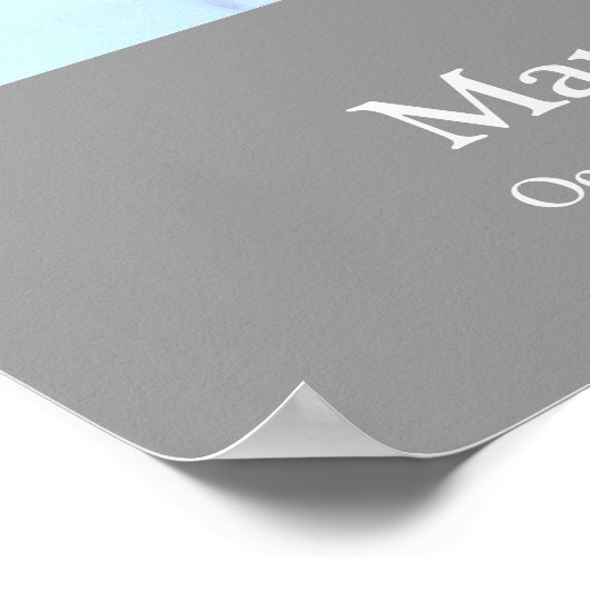 Het leven vieren 16x20 Funeral Poster