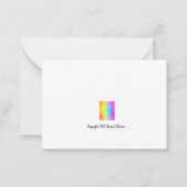 Het leven vieren Dit is jouw dag Notitiekaartje (Achterkant)