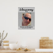 Het leven vieren Foto Rouw Schuimboard Poster (Keuken)