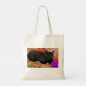 Het leven vieren, niet de dood in Halloween. Tote Bag (Achterkant)
