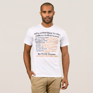 Het leven volgens de miljardenverliezer........ t-shirt