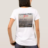 Het leven voor Jezus T-shirt (Achterkant)