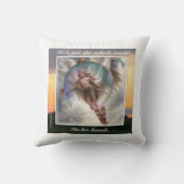 Het leven wint Pillow Kussen (Achterkant)