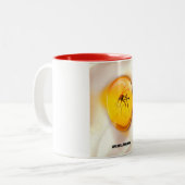 Het leven zal een manier vinden tweekleurige koffiemok (Voorkant links)