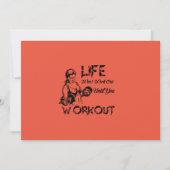 Het leven zal pas slagen als je uitnodigen kaart (Voorkant)