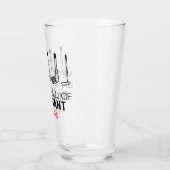 Het leven zit vol met belangrijke keuzes Golf Grap Glas (Links)