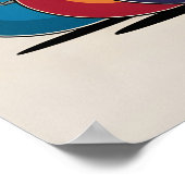 Het leven zit vol met belangrijke keuzes Guitar Lo Poster (Hoek)