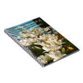 Het leven zit vol overvloed, dag Lily-Notitieboeke Notitieboek (Rechterzijde)