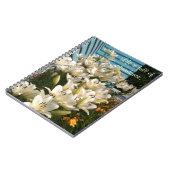 Het leven zit vol overvloed, dag Lily-Notitieboeke Notitieboek (Linkerzijde)