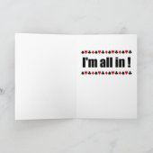 Het LEVEN ZOALS de douanewenskaarten van de POOK Kaart (Binnen)