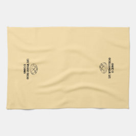 Het leven zonder brood is kruimelig theedoek