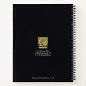 Het leven zonder huid van Brian Benson Notitieboek (Achterkant)