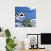 Het leven zonder liefde is als poster (Thuiskantoor)