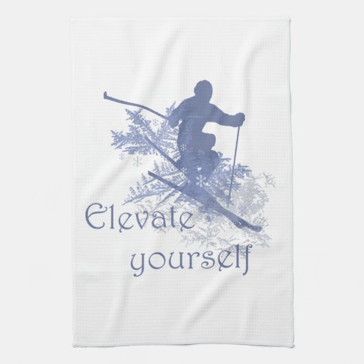 Het leven zonder Muziek zou het Platte Citaat van  Theedoek (Verticaal)