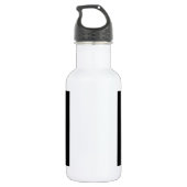 Het leven zonder Muziek zou het Platte Citaat van  Waterfles (Achterkant)