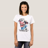 Het leven zou saai zijn, grappig t-shirt (Voorkant volledig)