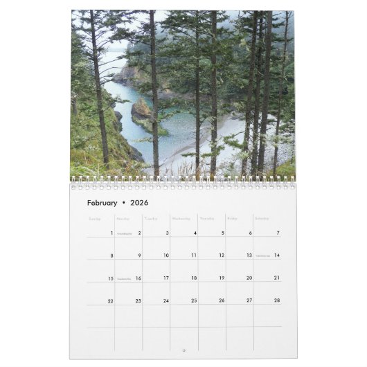 Het levende bos fotografisch kalender (Feb 2026)