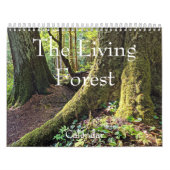 Het levende bos fotografisch kalender (Hoes)