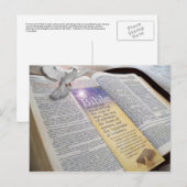 Het Levende Woord Gods Bijbel Hebreeën 4:12 Briefk Briefkaart (Voorkant / Achterkant)