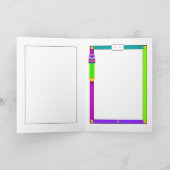 Het levendige wenskaart van Word Psalm 91:1 Kaart (Binnen)