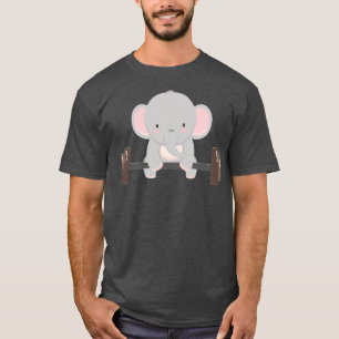 HET LEVENSGEWICHT VAN DE ELEPHANT T-SHIRT