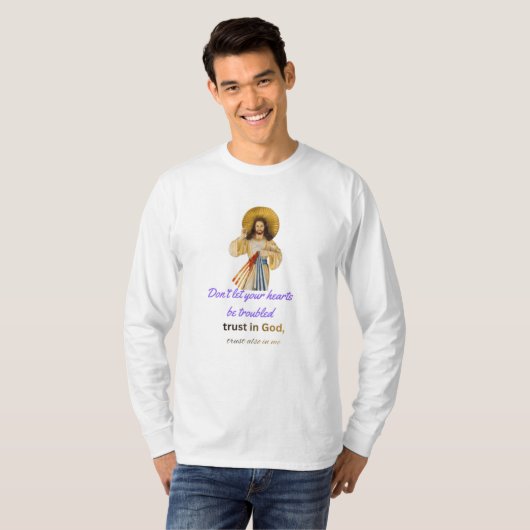 Het Levensmotto van Jezus T-shirt (Voorkant volledig)