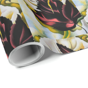 Het levenspatroon van Leaves Georgia O'Keefe Cadeaupapier