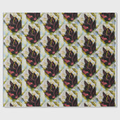 Het levenspatroon van Leaves Georgia O'Keefe Cadeaupapier (Vlak)