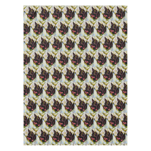 Het levenspatroon van Leaves Georgia O'Keefe Tafelkleed (Voorkant)