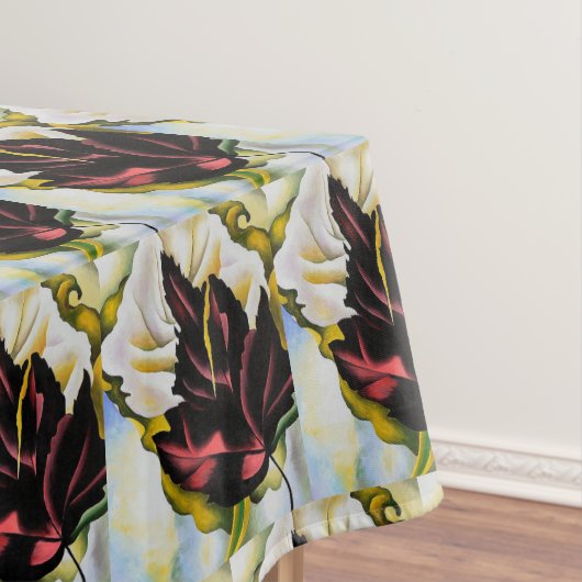 Het levenspatroon van Leaves Georgia O'Keefe Tafelkleed (Voorbeeld)