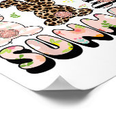 Het leveren van de Schattigee konijnenarbeid en le Poster (Hoek)