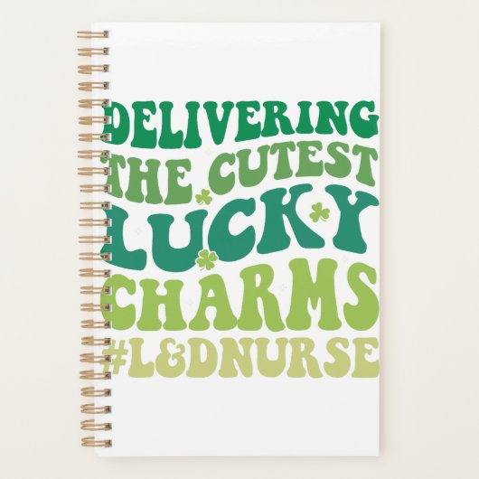 Het leveren van de Schattigee Lucky Charm LD Nurse Planner (Voorkant)