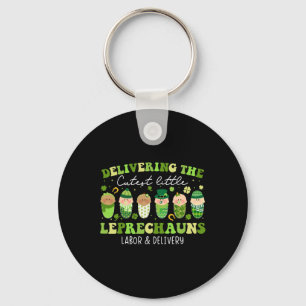 Het leveren van kleine Leprechauns arbeid en lever Sleutelhanger