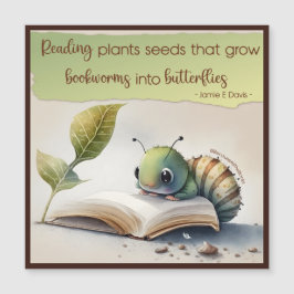 Het lezen draait boekwormen aan Butterflies