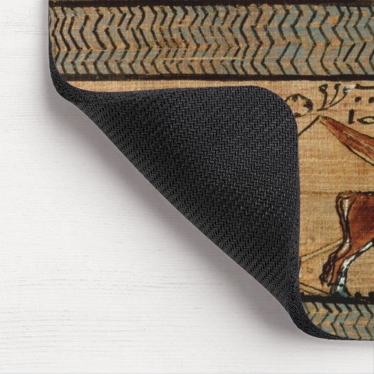 Het lezen en ploegen, detail een afbeelding muismat (Hoek)