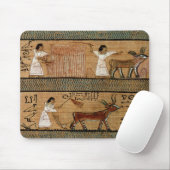 Het lezen en ploegen, detail een afbeelding muismat (Met muis)