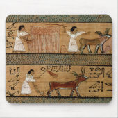 Het lezen en ploegen, detail een afbeelding muismat (Voorkant)