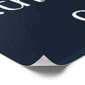 Het lezen ... het avontuur gaat door poster (Hoek)