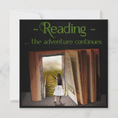 Het lezen, het avontuur gaat verder (Voorkant)