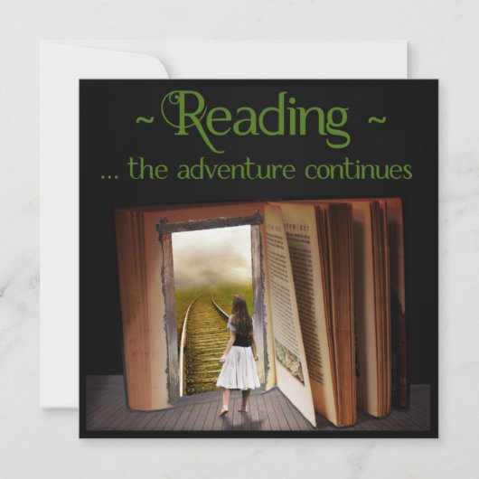 Het lezen, het avontuur gaat verder (Voorkant)