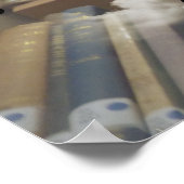 Het lezen, het avontuur gaat verder poster (Hoek)