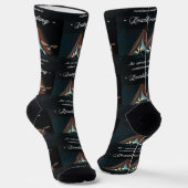 Het lezen, het avontuur gaat verder sokken (Gebogen)