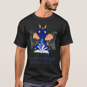 Het lezen in een wereld vol boekwormen is een boek t-shirt
