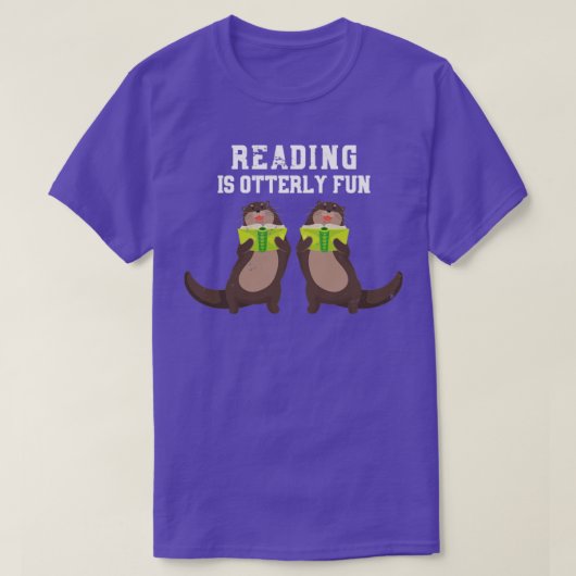Het lezen is absoluut positief. t-shirt (Design voorkant)